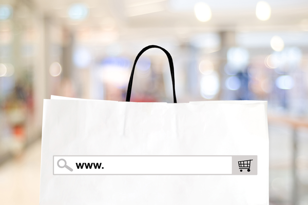 Revenue shift from in-store to online
